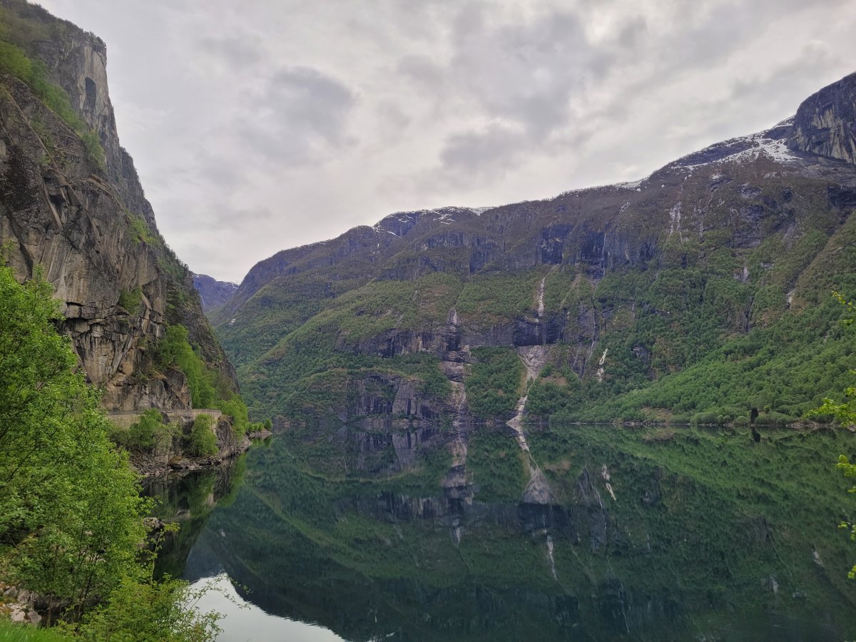 vue sur un lac norvégien