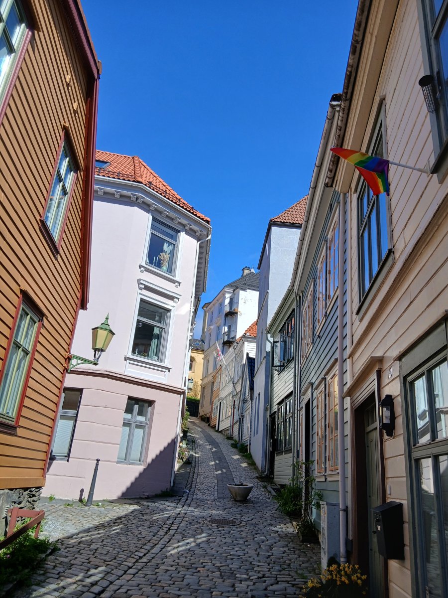 Ruelle typique de Bergen
